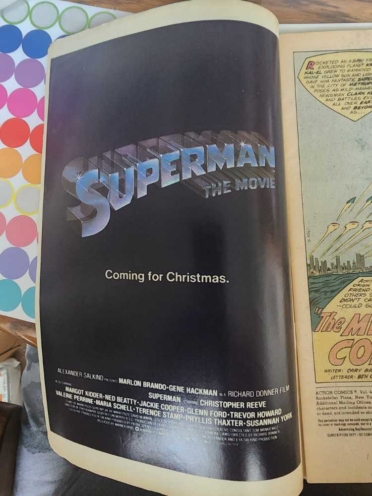 Action Comics - DC Comics (493 - Mar 1979) comic book collectible [Barcode 070989304109] - Main Image 2