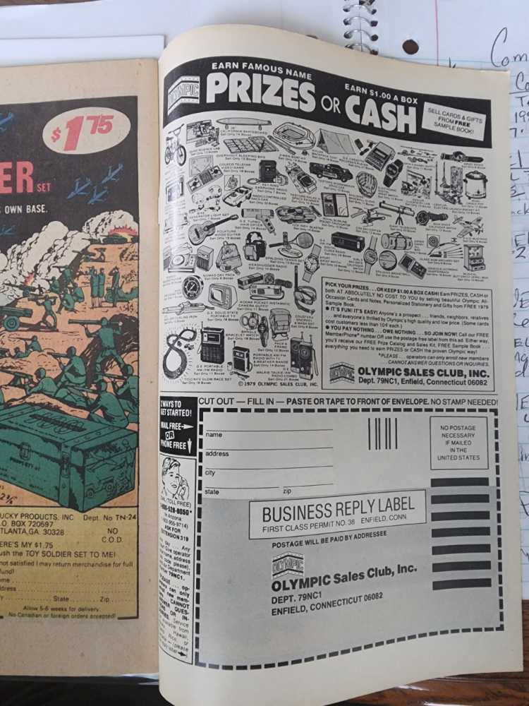 Action Comics - DC (Detective Comics) (494 - Apr 1979) comic book collectible [Barcode 070989304109] - Main Image 3