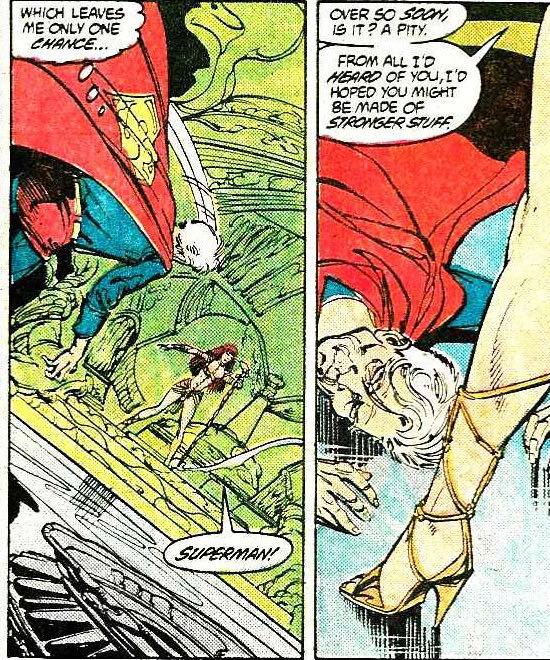 Action Comics - DC (585 - Feb 1987) comic book collectible [Barcode 070989304109] - Main Image 4