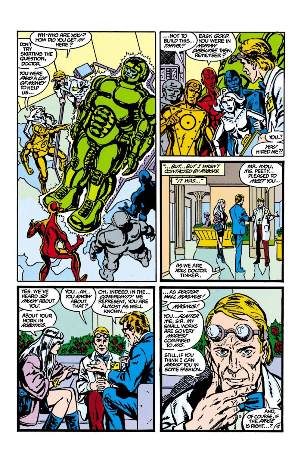 Action Comics - DC (599 - Apr 1988) comic book collectible [Barcode 070989304109] - Main Image 3