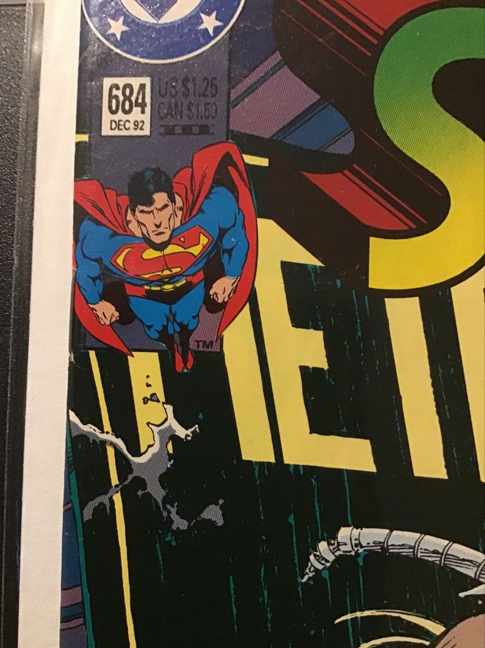 Action Comics (Vol. 1) - DC Comics (684 - Dec 1992) comic book collectible - Main Image 2