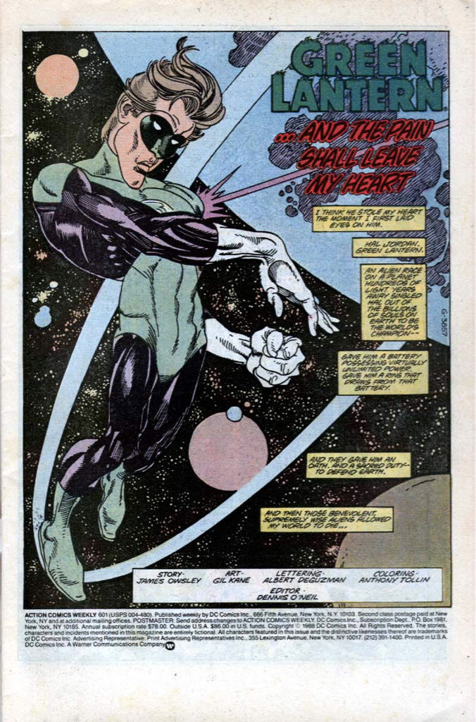 Action Comics - DC (655 - Jul 1990) comic book collectible - Main Image 2