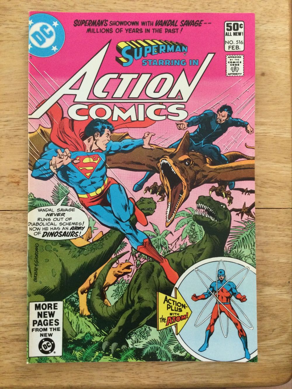 Action Comics - DC Comics (516 - Feb 1981) comic book collectible - Main Image 3