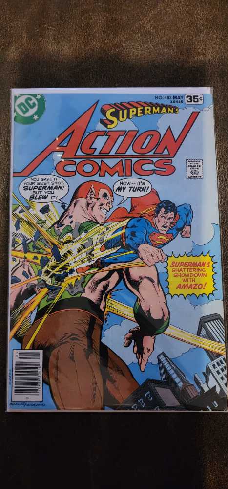 Action Comics - DC (Detective Comics) (483 - May 1978) comic book collectible - Main Image 3