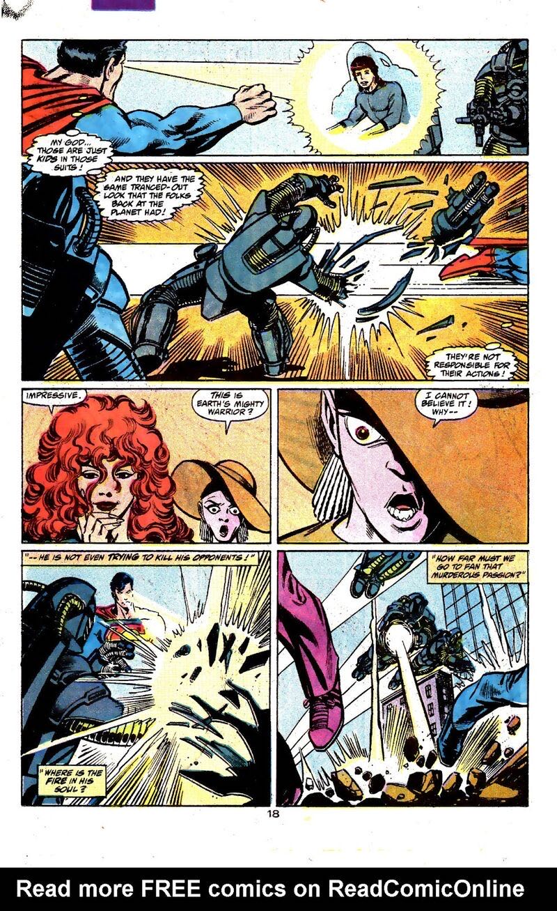 Action Comics - DC (645 - Sep 1989) comic book collectible [Barcode 070989304109] - Main Image 4