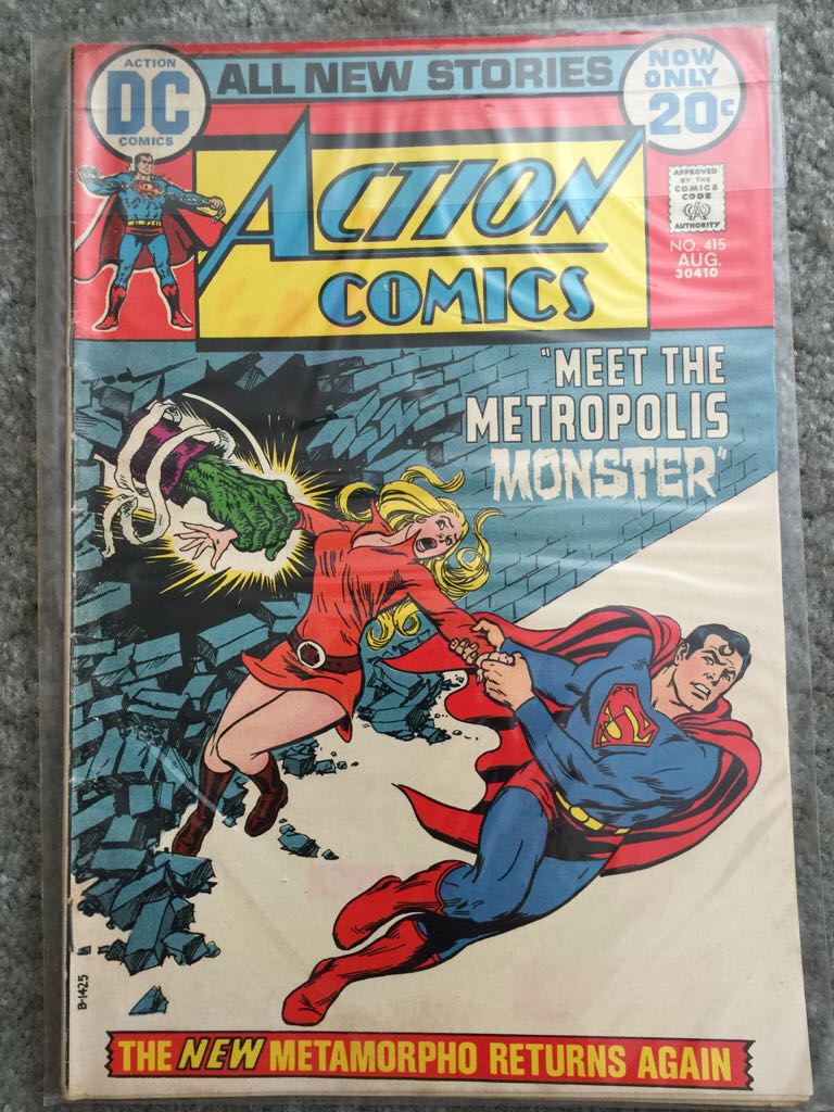 Action Comics - DC (415 - Aug 1972) comic book collectible - Main Image 1