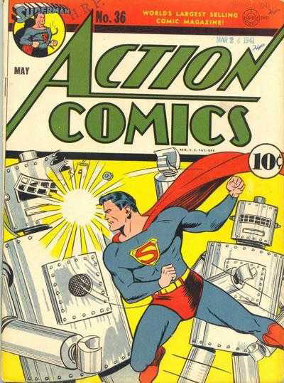 Action Comics - DC (415 - Aug 1972) comic book collectible - Main Image 2