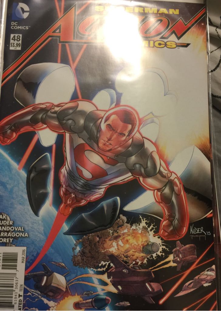 Superman & Big Barda Action Comics