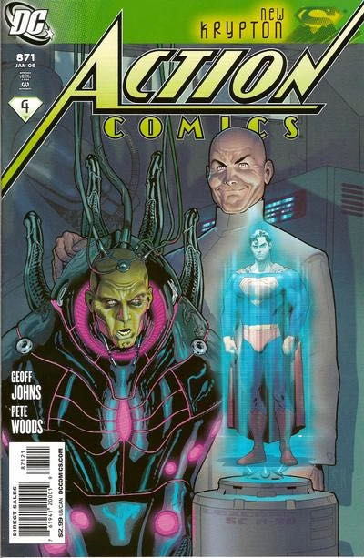 Action Comics 871 - DC Comics (871 - Jan 2009) comic book collectible - Main Image 2