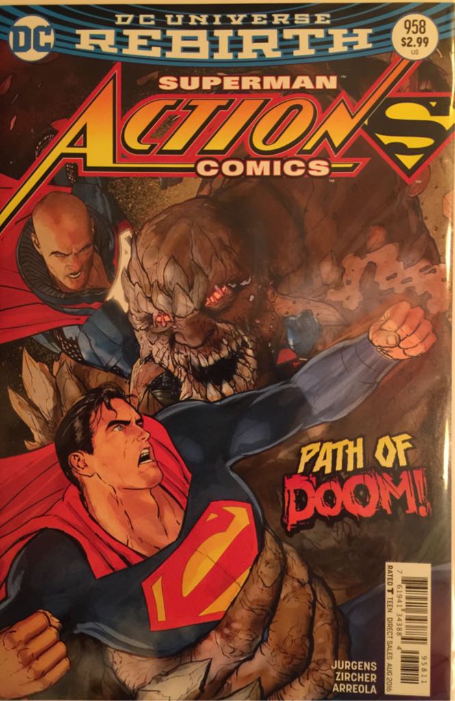 Action Comics (958 - Aug 2016) comic book collectible - Main Image 1