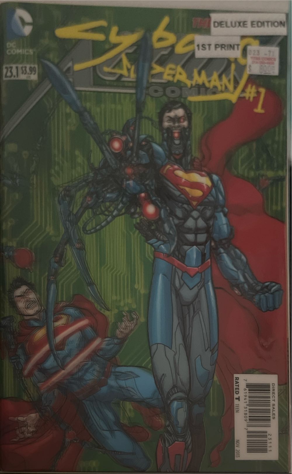 Action Comics - DC Comics (231 - Nov 2013) comic book collectible [Barcode 76194131809723111] - Main Image 2