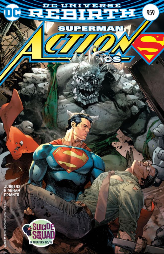 Action Comics - DC Comics (959 - Sep 2016) comic book collectible [Barcode 76194134388495911] - Main Image 1