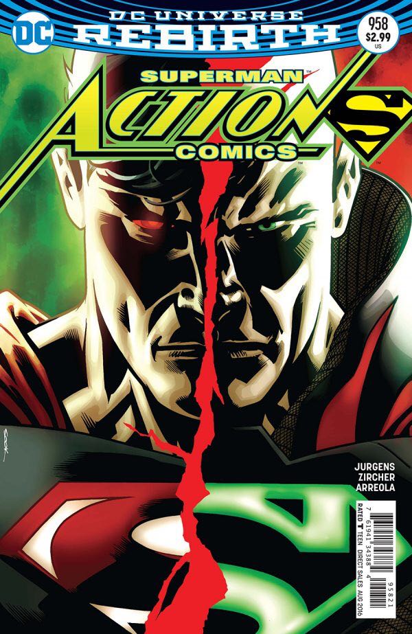 Action Comics - DC Comics (958 - Aug 2016) comic book collectible [Barcode 76194134388487821] - Main Image 1