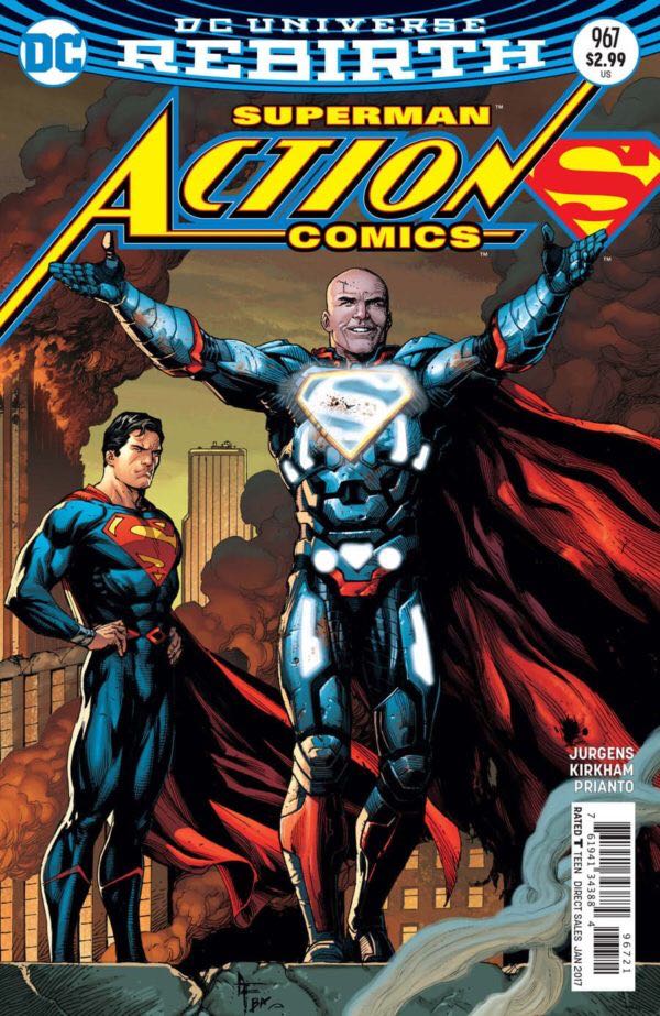 Action Comics - DC Comics (967 - Jan 2017) comic book collectible [Barcode 76194134388496721] - Main Image 1
