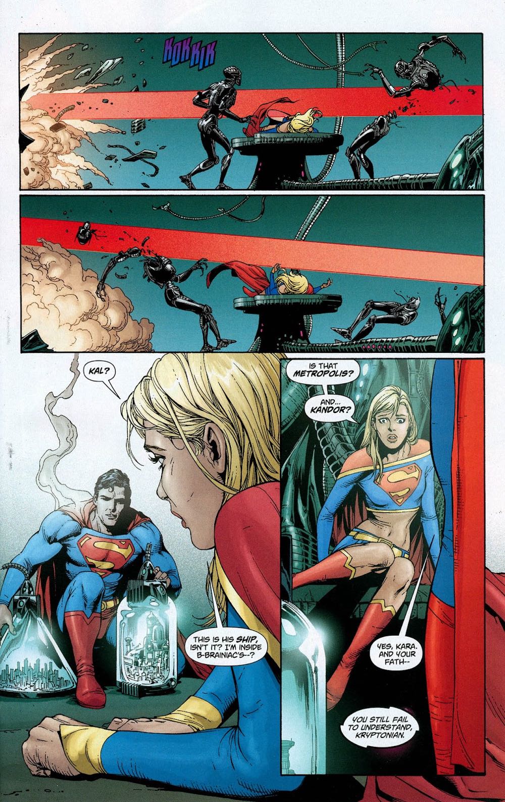 Action Comics - DC Comics (870 - Dec 2008) comic book collectible [Barcode 76194120001987011] - Main Image 2