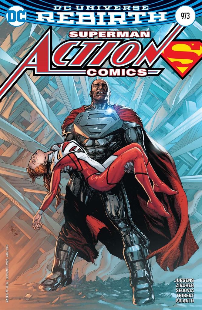 Action Comics - DC (973 - Apr 2017) comic book collectible [Barcode 76194134388497311] - Main Image 2