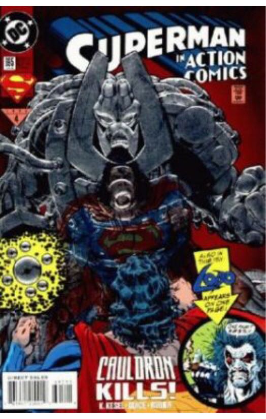 Superman In Action Comics - DC Comics (695 - Jan 1994) comic book collectible [Barcode 76194120001969521] - Main Image 1