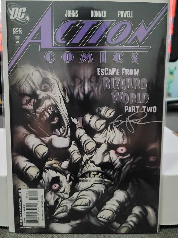 Action Comics - DC Comics (856 - Nov 2007) comic book collectible [Barcode 76194120001985611] - Main Image 3