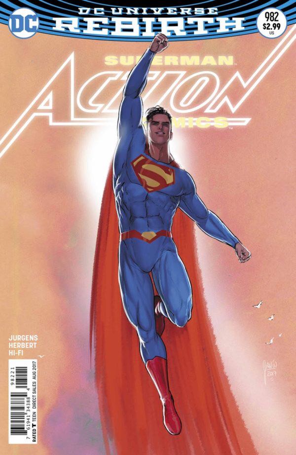 Action Comics - DC Comics (982 - Aug 2017) comic book collectible [Barcode 76194134388498221] - Main Image 1
