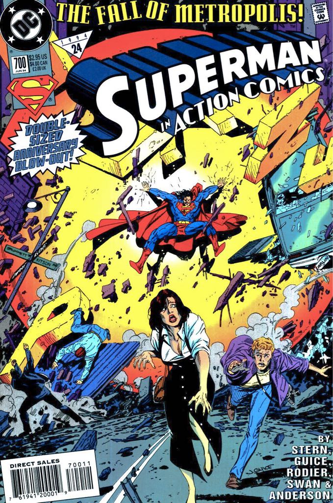 Superman: In Action Comics - DC Comics (700 - Jun 1994) comic book collectible [Barcode 07099230410306] - Main Image 1