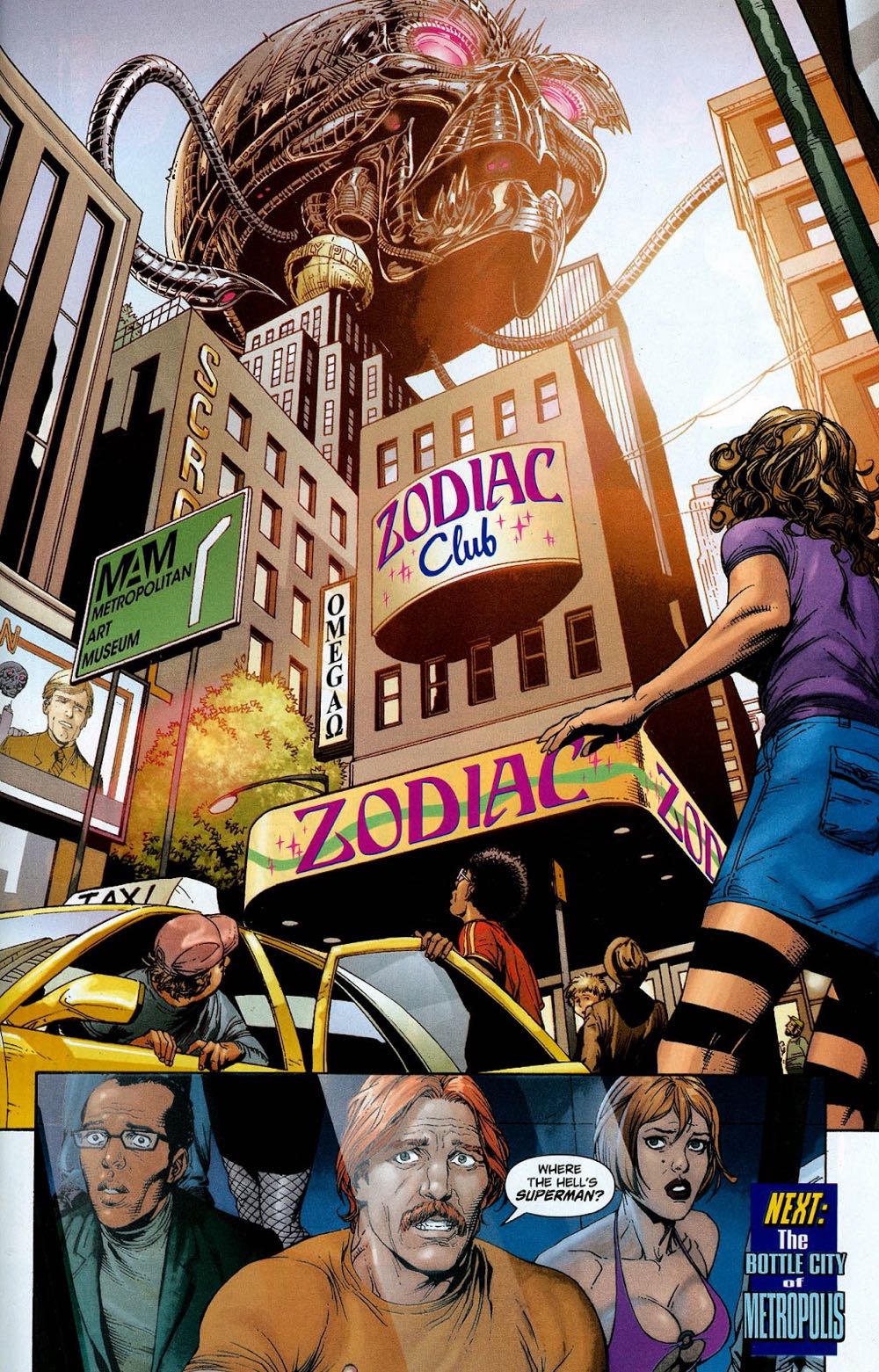 Action Comics - DC Comics (868 - Oct 2008) comic book collectible [Barcode 76194120001986811] - Main Image 4