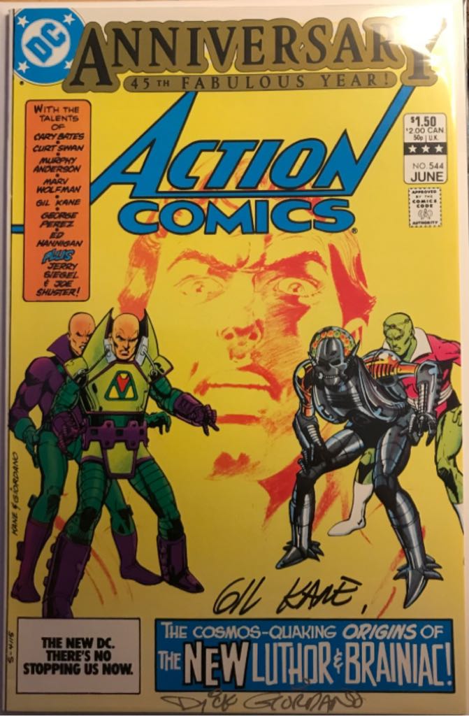 Action Comics - DC Comics (544 - Jun 1983) comic book collectible - Main Image 2