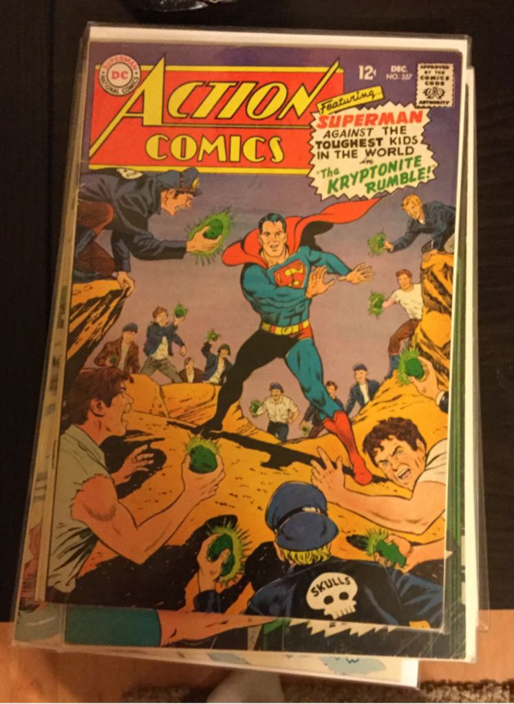 Action Comics: Superman - DC Comics (357 - Dec 1967) comic book collectible - Main Image 1