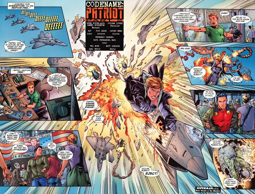 Action Comics - DC Comics (880 - Oct 2009) comic book collectible [Barcode 76194120001988011] - Main Image 2