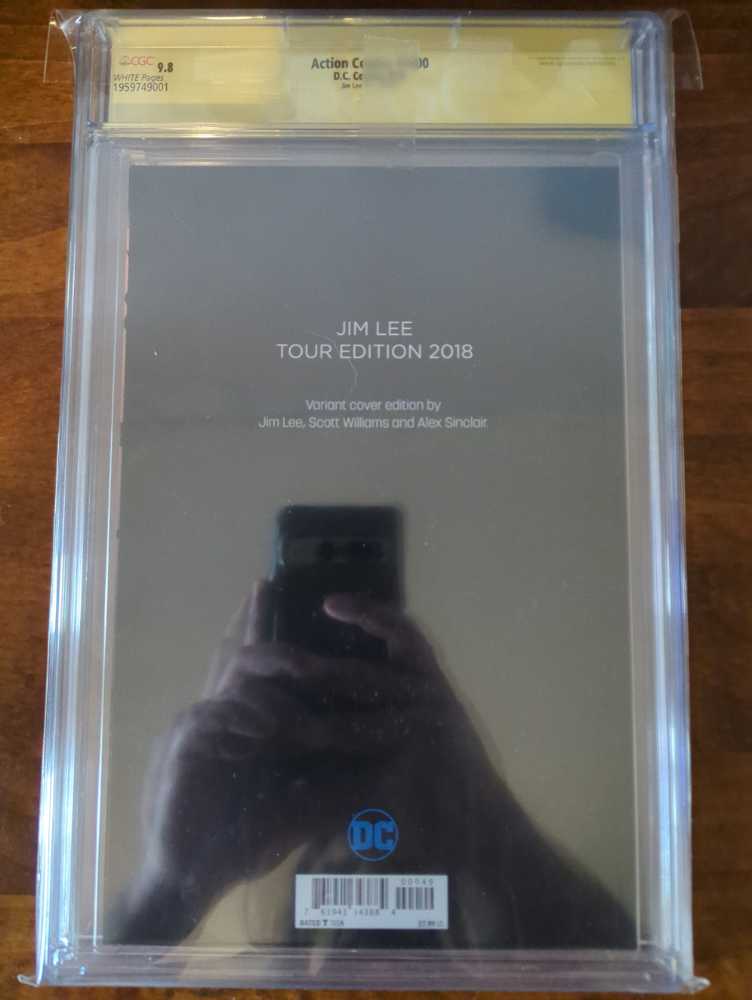 Action Comics #1000 - DC Comics (1000 - Apr 2018) comic book collectible [Barcode 76194134388400049] - Main Image 2