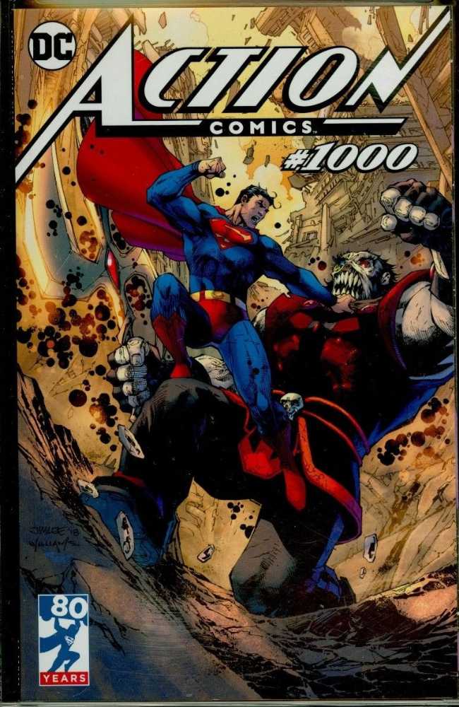 Action Comics #1000 - DC Comics (1000 - Apr 2018) comic book collectible [Barcode 76194134388400049] - Main Image 3