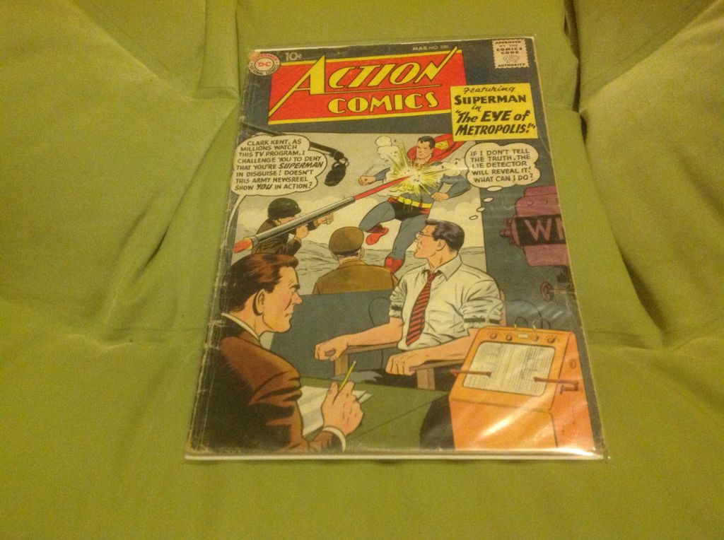 Action Comics - DC Comics (250 - 03/1959) comic book collectible - Main Image 1