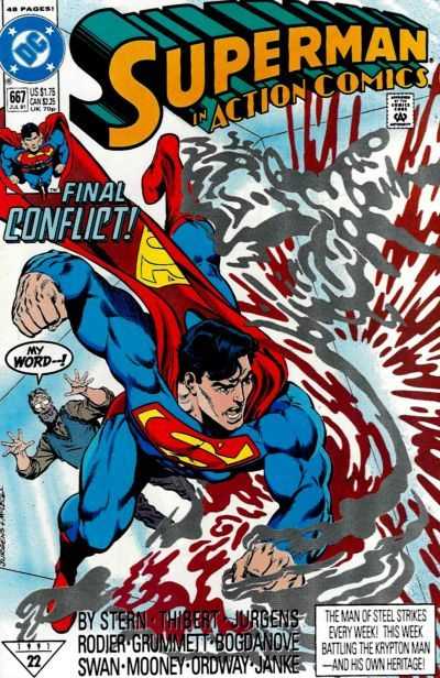 Action Comics - DC (667 - 07/1991) comic book collectible - Main Image 1