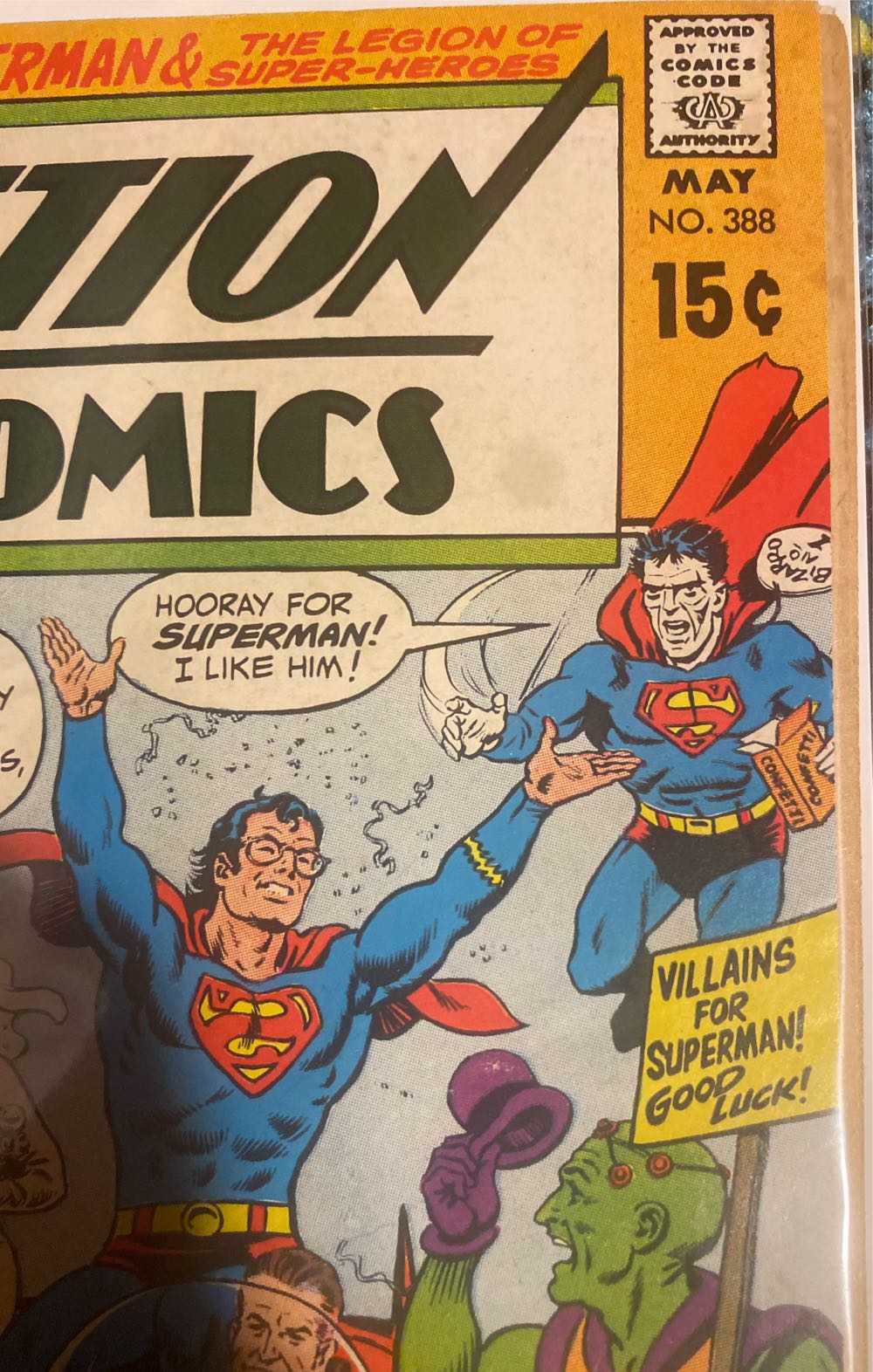 Action Comics - DC (Detective Comics) (388) comic book collectible - Main Image 3