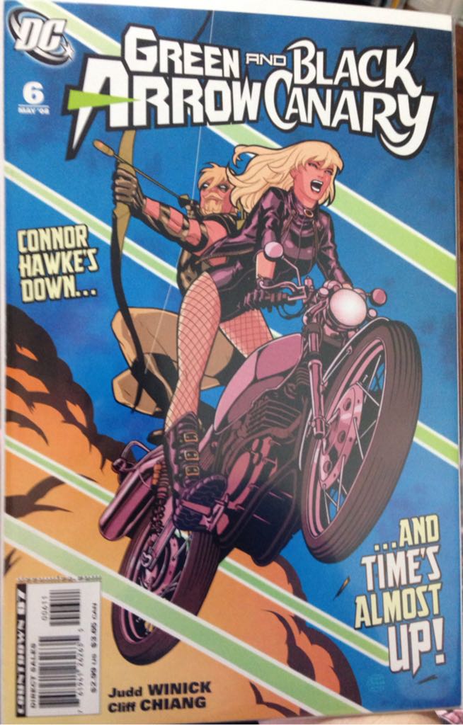 Green Arrow and Black Canary - DC (Detective Comics) (6 - May 2008) comic book collectible [Barcode 76194126263500611] - Main Image 1