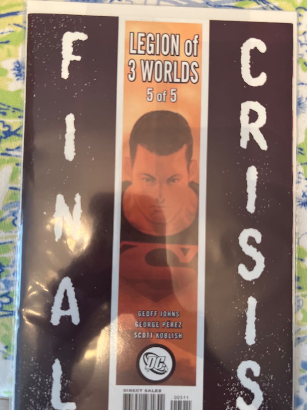 Final Crisis: Legion Of Three Worlds (2008) - DC Comics (5 - Sep 2008) comic book collectible [Barcode 76194127184200511] - Main Image 2