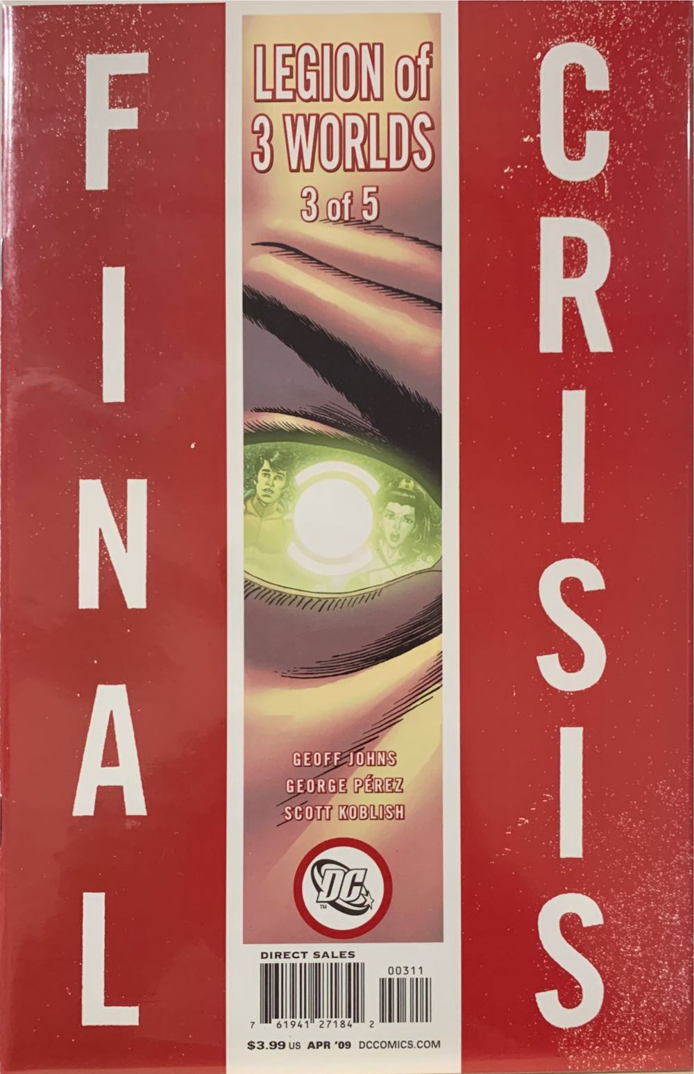 Final Crisis: Legion Of Three Worlds (2008) - DC Comics (3 - Apr 2009) comic book collectible [Barcode 76194127184200311] - Main Image 2