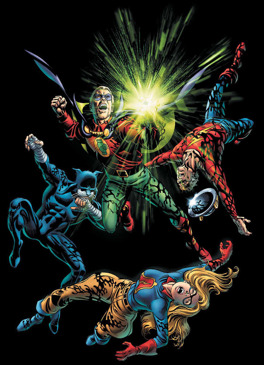 Justice Society of America - DC (Detective Comics) (27 - Jul 2009) comic book collectible [Barcode 761941257792] - Main Image 3