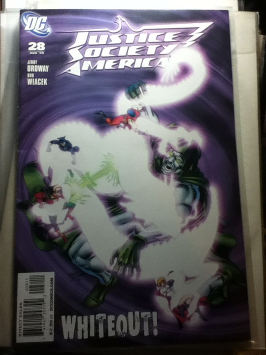 Justice Society of America - DC (28 - 08/2009) comic book collectible [Barcode 761941257792] - Main Image 1