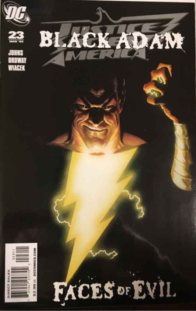Justice Society Of America - DC (23 - Mar 2009) comic book collectible [Barcode 76194125779202311] - Main Image 1
