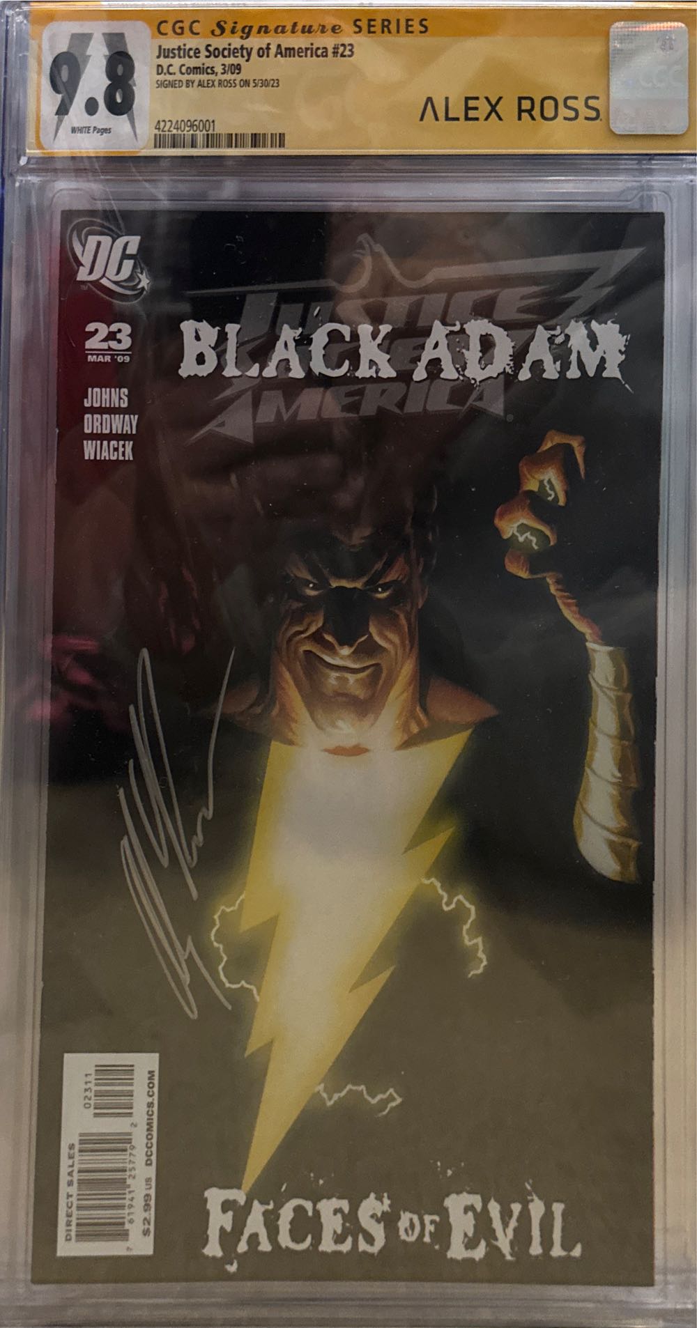 Justice Society Of America - DC (23 - Mar 2009) comic book collectible [Barcode 76194125779202311] - Main Image 2