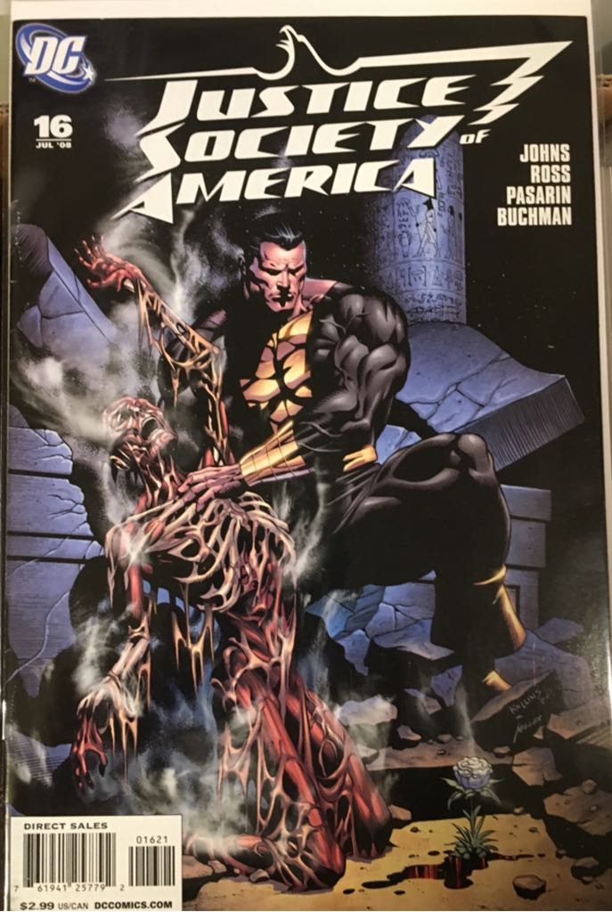 Justice Society of America Vol. 3 - DC Comics (16 - Jul 2008) comic book collectible [Barcode 76194125779201621] - Main Image 1