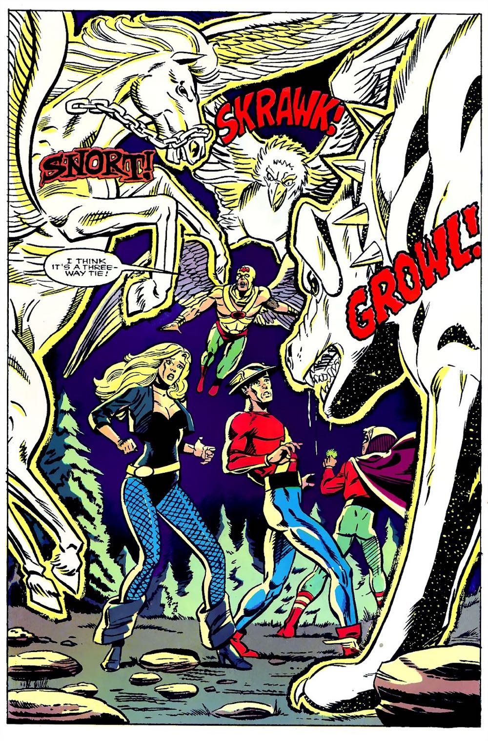 Justice Society Of America - DC Comics (8 - Nov 1991) comic book collectible [Barcode 761941257792] - Main Image 3