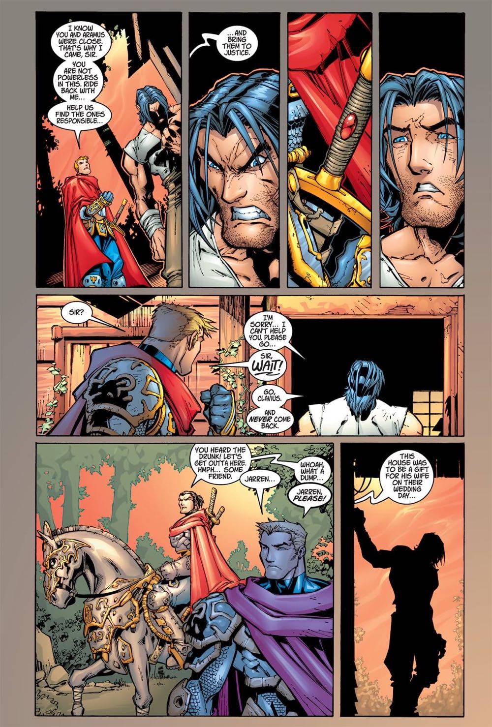 Battle Chasers #2 - Cliffhanger (2 - May 1998) comic book collectible [Barcode 709853040217] - Main Image 4