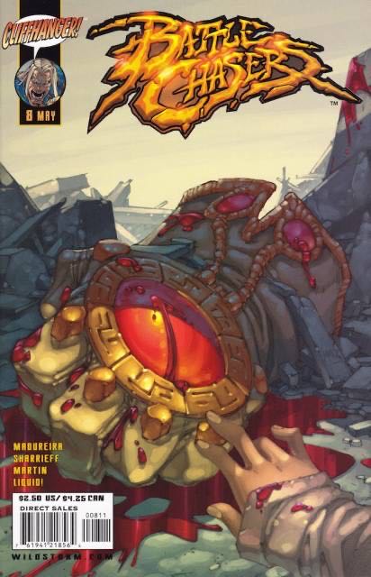 Battle Chasers (vol.1) - Image Comics/Cliffhanger! (4 - Oct 1998) comic book collectible [Barcode 709853040217] - Main Image 2