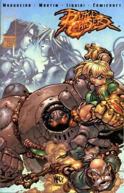 Battle Chasers (vol.1) - Image Comics/Cliffhanger! (4 - Oct 1998) comic book collectible [Barcode 709853040217] - Main Image 3