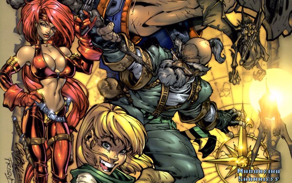 Battle Chasers #5 - Cliffhanger (5 - 05/1999) comic book collectible [Barcode 709853040217] - Main Image 2