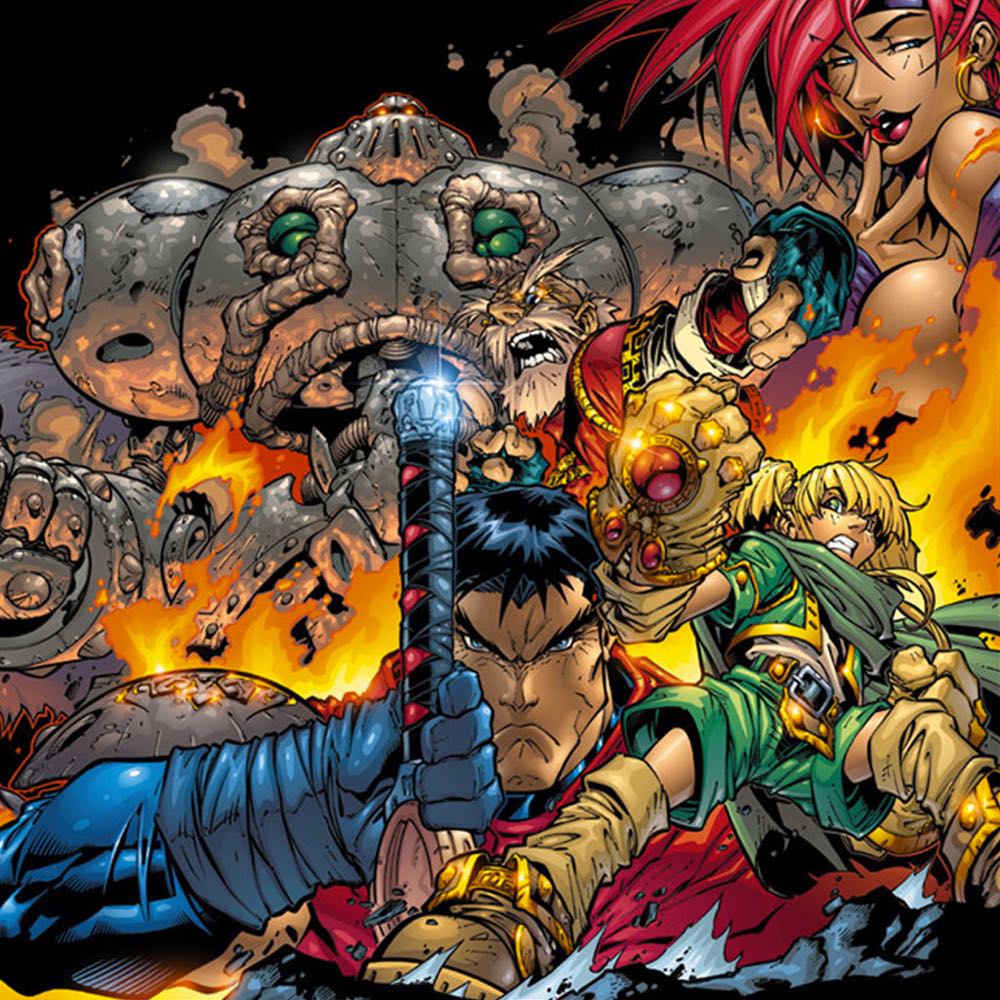 Battle Chasers #5 - Cliffhanger (5 - 05/1999) comic book collectible [Barcode 709853040217] - Main Image 4
