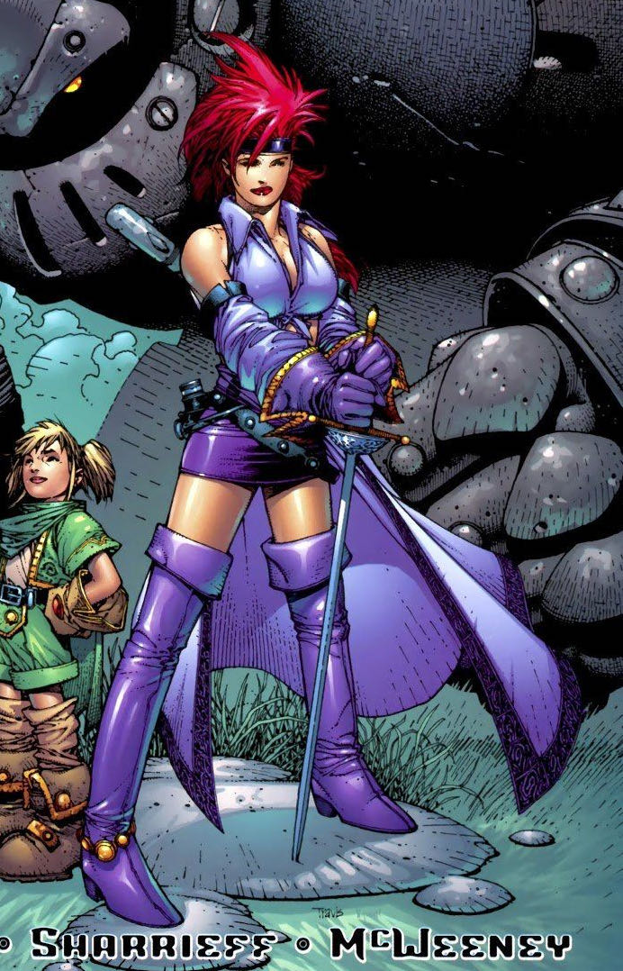 Battle Chasers (vol.1) - Image Comics/Cliffhanger! (9 - Sep 2001) comic book collectible [Barcode 709853040217] - Main Image 3