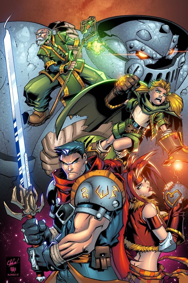 Battle Chasers - Image Comics & Cliffhanger! Comics (3 - Jul 1998) comic book collectible [Barcode 70985304021700311] - Main Image 3