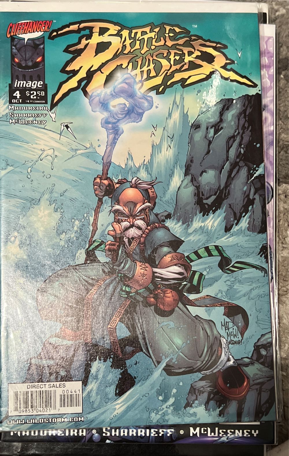 Battle Chasers - Image Comics & Cliffhanger! Comics (4 - Oct 1998) comic book collectible [Barcode 70985304021700441] - Main Image 3